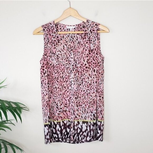 CAbi | #108 Beguila Animal Print Tank Blouse - Picture 1 of 7